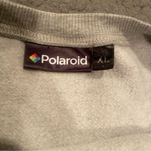 Polaroid Grey Sweatshirt Size XL - Picture 4 of 6